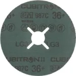 &Scaron;lifavimo diskas 3M Cubitron II Fiber 125x22 mm, grūdėtumas 36+ &mdash; 25 vnt.