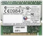Belaidžio tinklo adapteris HP W500 Mini PCI 802.11b/g, Mini PCI kortelė