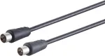 Koaksialinis antenos kabelis ShiverPeaks 80013-S, 100 % ekranuotas, 2,50 m