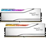 G.Skill Trident Z5 Royal Neo F5-8000J4048G24GX2-TR5NS DDR5 RAM komplektas 48 GB (2x24 GB) 8000 MHz CL40 sidabrinis