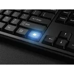 Kensington KM270 EQ belaidis darbalaukio rinkinys su įkraunama baterija, QWERTZ, juoda