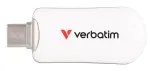 Verbatim Plectra USB-C Flash Drive White 64GB