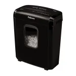 Fellowes Powershred 6M popieriaus smulkintuvas, mikro pjūvis, juodas