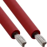 InLine 94425R saulės elektrinės įrengimo kabelis H1Z2Z2-K, 4 mm&sup2;, 25 m, raudonas