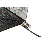 DELL 461-AAEU kabelinė spyna, juoda, nerūdijantis plienas, 1,8 m
