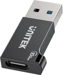 Unitek A1049ABK01 USB-C (mot.) į USB-A (pat.) adapteris, juodas