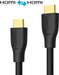 sonero X-PHC010-050 HDMI kabelis, 5 m, juodas