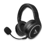 Lexip Voyager ausinės su laidu ir belaidžiu ry&scaron;iu, žaidimų, Bluetooth, juodos