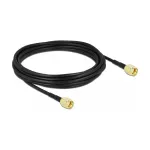 Anteninis kabelis DeLOCK RP-SMA ki&scaron;tukas į RP-SMA ki&scaron;tuką LMR/CFD100 5 m