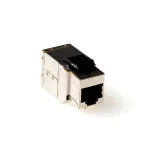 ACT Keystone mova RJ-45 ekranuota CAT6, RJ45, RJ45, Plieninė