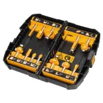 DeWalt DT90016-QZ frezavimo antgalių komplektas, 12 vienetų