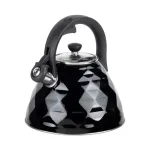 RESTO Whistling Kettle 3L nerūdijančio plieno sidabrinis/juodas 90610