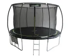 Trampolina LEAN Sport Max 14ft Black-Green