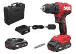 SKIL Drill Driver 3011HB 20V 2x2.0Ah Li-Ion su įkrovikliu ir dėklu