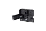 METZ CONNECT BTR 1308895510-I T formos laikiklis, horizontalus, 55 mm kabelių kanalui, juodas