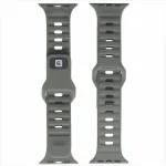 Evelatus Watch 42/44/45 Sport Silicone Loop Dark Gray