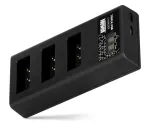 Newell CD-USB-C Triple-Channel Battery Charger, skirta Canon LP-E17