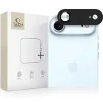 Tech-Protect CamFull Fit fotoaparato objektyvo apsauga, skirta Apple iPhone Air, juoda