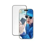 PanzerGlass &reg; Keraminis ekrano apsauginis stiklas iPhone 16 Pro | Ultra-Wide Fit su EasyAligner