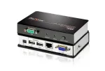 ATEN CE700A USB VGA KVM prailgintuvas (150 m), siųstuvas ir imtuvas, laidinis, 150 m, Cat5e, 1920 x 1200, 1600 x 1200, 1280 x 1024, juoda, pilka