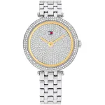 Tommy Hilfiger Women's Pippa Quartz Analog Watch 34mm Stainless Steel Rose Gold-Tone