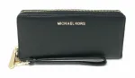 Michael Kors Jet Set Travel Mini Briefcase Saffiano Leather Black Gold-Tone Hardware 35T7GTVE7LBCK