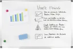 GENIE XXL Pro Whiteboard 900 x 600 mm Magnetinė sauso trynimo lenta