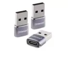 Intenso USB-C į USB-A adapteris 7600013 Juodas