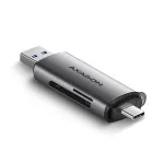 Axagon CRE-SAC SuperSpeed USB-C+USB-A kortelių skaitytuvas 5 Gbps