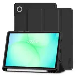 Tech-Protect SC Pen Case, juodas, skirtas Samsung Galaxy Tab A9+ / A11+ 11.0 X210 / X215 / X216 / X230 / X235 / X236