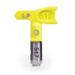 Graco LP517 RAC X Reverseable Finishing Nozzle, Geltonas, 0,017 inch Orifice, 10 inch Ventiliatoriaus Plotis