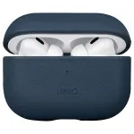 UNIQ Terra Dėklas, skirtas AirPods Pro 2nd Gen (2022/2023), natūrali oda - Space Blue
