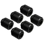 EK Water Blocks EK-Quantum Torque STC 10/13 &ndash; 6 vnt. pakuotė, juoda