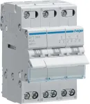 Hager SFT340 Modularinis perjungimo jungiklis I-0-II 3P 40A 400V AC