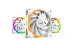 be quiet! Light Wings White 120mm PWM high-speed Triple-Pack &ndash; 3 vnt. 12 cm korpuso ventiliatoriai