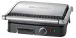 Clatronic KG 3487 elektrinis grilis (2000W, stalinis, juodas ir sidabrinis)