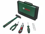 BOSCH Easy Starter 14 dalių rankinių įrankių rinkinys su dėklu