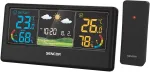 Sencor SWS 4100 B belaidė meteorologinė stotis su spalvotu LCD ekranu ir lauko jutikliu