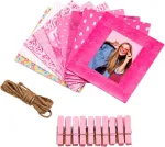 Kodak x Barbie popieriniai rėmeliai 2x3 inch nuotraukoms, 10 vnt. (RODB2X3FRSQ)
