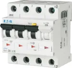 Eaton FRBM4-C32/3N/003-A RCBO, 4 polių (3P+N), 32 A, 30 mA, A tipo, C kreivė, 6 kA