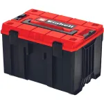 Einhell 4540021 E-Case M modulinis įrankių lagaminėlis, dėžė įrankiams, polipropilenas, 90 kg talpa, juodai raudonas