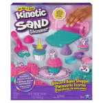 Kinetic Sand Shimmer Unicorn Bake Shoppe Playset 16oz &ndash; Jutiklinis smėlis vaikams nuo 3 metų