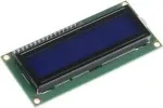 JOY-IT SBC-LCD16x2 I2C LCD ekrano modulis, skirtas Raspberry Pi, 16x2 simbolių, žalias/mėlynas ap&scaron;vietimas