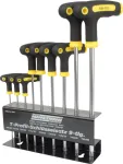Br&uuml;der Mannesmann T-Profil raktų rinkinys 9 dalių M18166 (M18166)