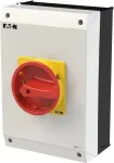 Eaton P3-63/I4/SVB/HI11 sukamojo tipo jungiklis, 3 polių, raudonas ir geltonas 207348