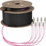 EFB Elektronik magistralinis kabelis U-DQ ZN BH OM4 8G 1x8 LC-LC 70m Dca LSZH - 70 m (O8322S70OM4)