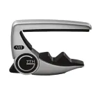 G7th Performance 3 Steel String Silver Capo for Acoustic & Electric Guitars