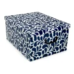 ORDINETT kartoninė dėžė 49x39x25cm Big Box Goccia, įvairių spalvų &ndash; mėlyna/&scaron;viesiai pilka/bordo