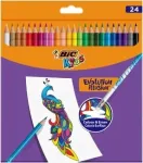 BIC Kids Evolution Illusion trinami pie&scaron;tukiniai pie&scaron;tukai 24 spalvos
