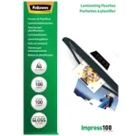 Laminavimo mai&scaron;eliai blizgūs A5 100 vnt. 100 mikronų Fellowes 5351002